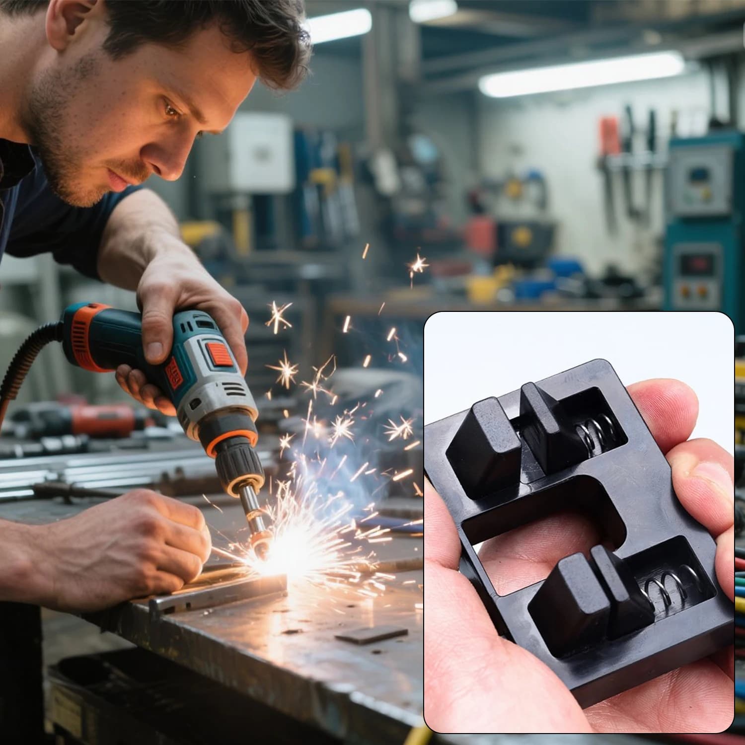 Fixation de fil de soudage, support d'aspiration réglable, pince de Table de soudage pour carte mère, localisateur de soudage, outils de soudage — 4/10
