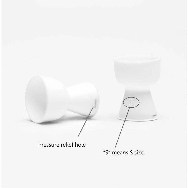 Embouts pour Airpods Pro 1/2 oreillettes coque en silicone trou de soulagement de la pression bouchons d'oreille coussin embouts écouteurs Air Pods Pro — 2/10