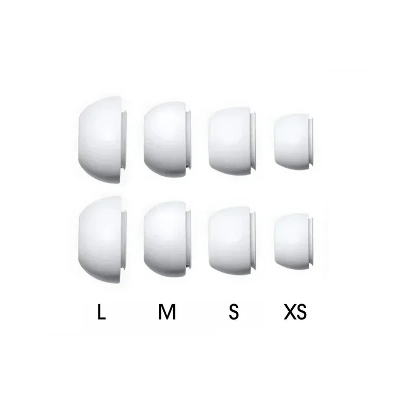 Embouts pour Airpods Pro 1/2 oreillettes coque en silicone trou de soulagement de la pression bouchons d'oreille coussin embouts écouteurs Air Pods Pro — 4/10