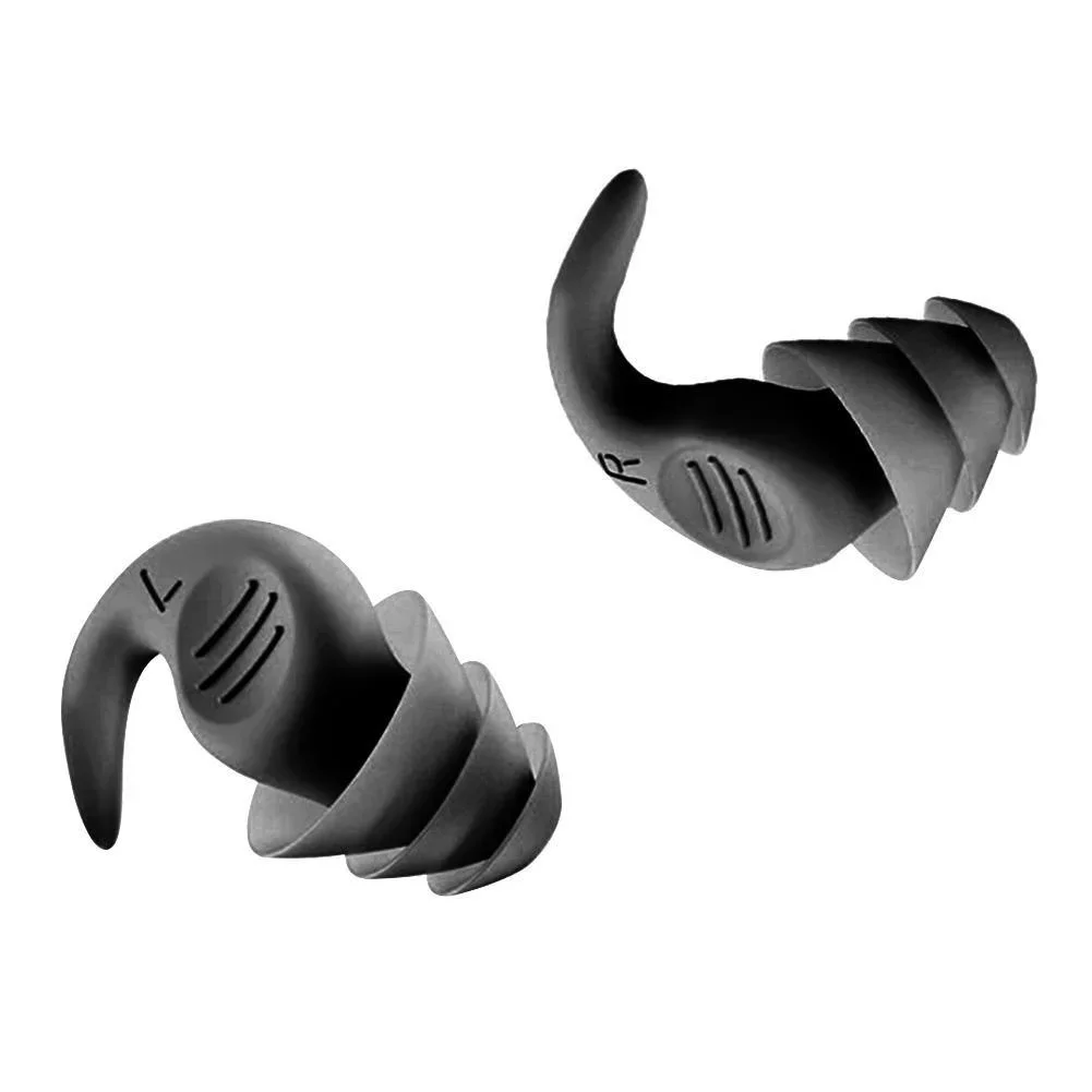 1 paire de bouchons d'oreilles anti-bruit, isolation phonique, Protection d'oreille, pour dormir, natation, voyage, réduction du bruit, étanche — 9/10