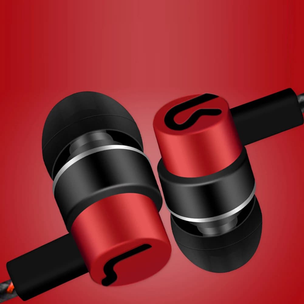 Écouteurs de sauna filaires intra-auriculaires, 2 boîtes de base, écouteurs stéréo basse, suppression du bruit mobile, superbe écouteur stéréo basse, 3.5mm — 5/10