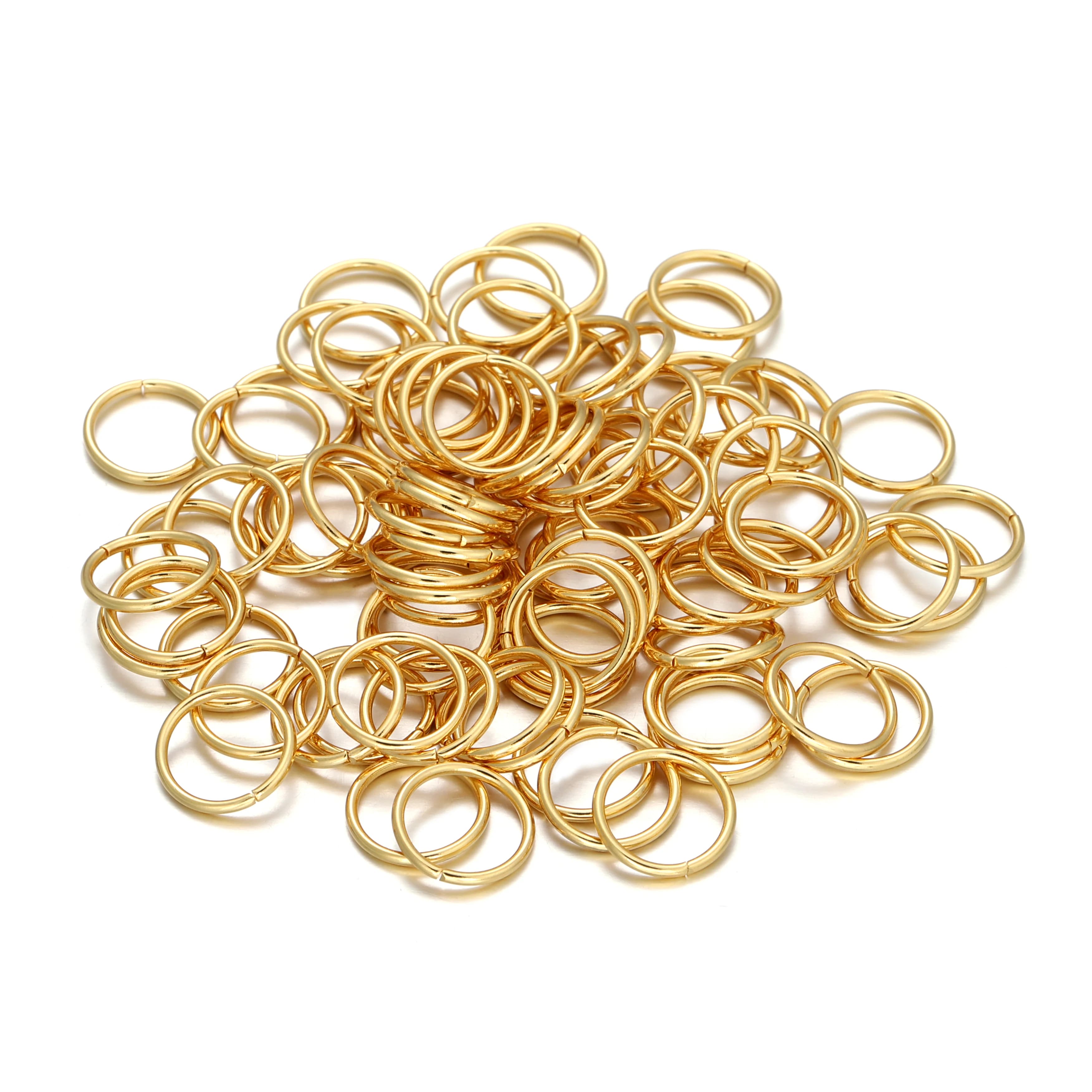 Anneaux fendus en acier inoxydable pour diabétique, boucles simples ouvertes, connecteurs pour bijoux à bricoler soi-même, résultats exécutifs, accessoires, 3-25mm, 30-200 pièces — 5/10