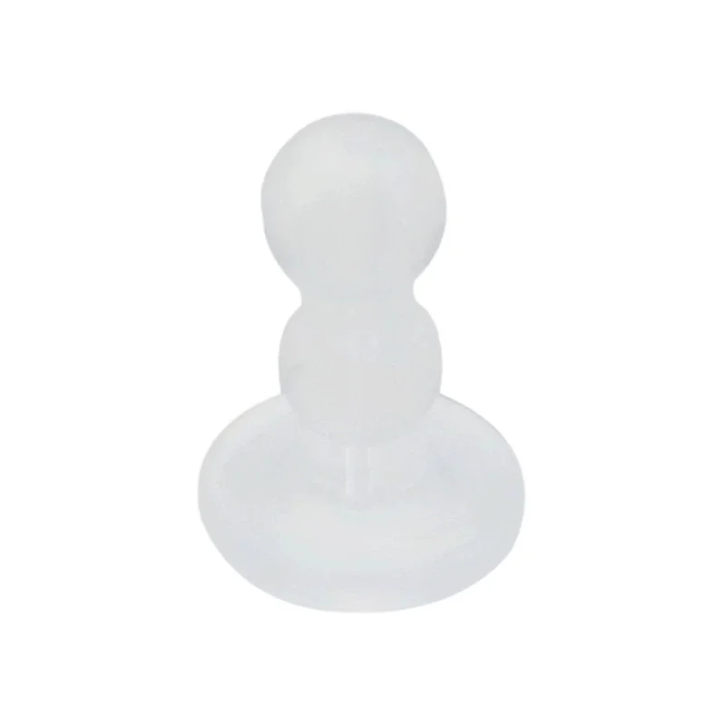 Coussinet d'oreille en Silicone, boucle d'oreille anti-perçage, bouchon d'oreille à couverture complète, boucle d'oreille de sécurité arrière pour la Production de bricolage, Production de bijoux — 6/8